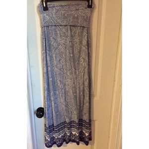 Maxi boho skirt
